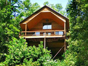 Missouri Romantic Honeymoon Treehouse Cabin