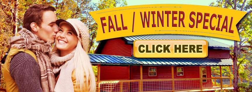 Treehouse Cabin Fall Winter Special