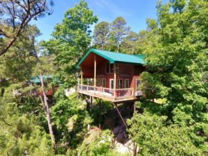 Missouri Redbud Treehouse Cabin
